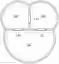 Fig. 01 - PLATE WITH MULTIPLE DETACHABLE COMPARTMENTS AND LIDS