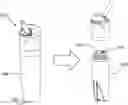 Fig. 01 - Handheld container cover assembly
