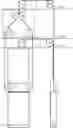 Fig. 01 - ELEVATOR SYSTEM HAVING TWO ELEVATOR CARS IN A COMMON SHAFT