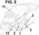 Fig. 05 - System for fixing wear elements on earth-moving machines