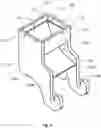 Fig. 05 - Pivotable downspout extension system