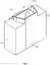 Fig. 09 - Pivotable downspout extension system