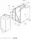 Fig. 11 - Pivotable downspout extension system