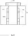 Fig. 13 - Pivotable downspout extension system