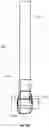Fig. 17 - Pivotable downspout extension system
