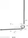 Fig. 24 - Pivotable downspout extension system