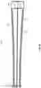 Fig. 35 - Pivotable downspout extension system