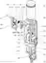 Fig. 01 - Magnetic latch for fastening a hinged closure member to a support