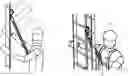 Fig. 01 - Improved Fall Arrest System for a Person Climbing a Ladder