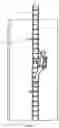 Fig. 03 - Improved Fall Arrest System for a Person Climbing a Ladder