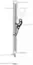 Fig. 12 - Improved Fall Arrest System for a Person Climbing a Ladder