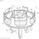 Fig. 02 - Chamber bottom for a plasma thruster