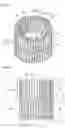 Fig. 04 - Impeller, multi-blade air-sending device, and air-conditioning apparatus