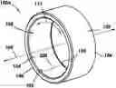Fig. 01 - Continuous diamond surface bearings for sliding engagement with metal surfaces