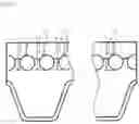 Fig. 04 - V-ribbed belt, production method therefor, and rubber composition