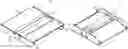 Fig. 01 - Lighting fixtures with LED modules configured for tool-less attachment