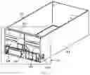Fig. 06 - REFRIGERATOR HAVING AIR BLOWER LOCATED UPSTREAM OF TRANSVERSE SIDE OF EVAPORATOR