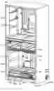 Fig. 02 - Refrigerator preventing air supply duct from falling down