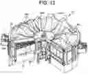 Fig. 17 - Low profile support structure for a rotary regenerative heat exchanger