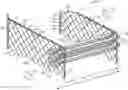Fig. 01 - Cooling tower splash bar hanger and related assembly