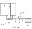 Fig. 13 - Adjustable liquid trap for liquid waste drainage under differential pressure conditions