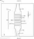 Fig. 01 - Waveguide crossings including a segmented waveguide section
