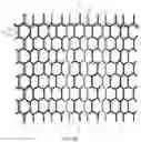 Fig. 14 - Touch panel and touch display device with sensing electrodes formed by a plurality of conductive lines
