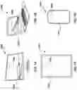 Fig. 02 - Displays with partial transparent areas