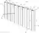 Fig. 01 - Sound absorbing structure having one or more acoustic scatterers attached to a transparent panel
