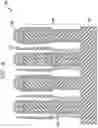 Fig. 09 - Staggered stacked vertical crystalline semiconducting channels