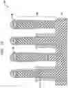 Fig. 11 - Staggered stacked vertical crystalline semiconducting channels