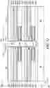Fig. 13 - Vertical three-dimensional memory with vertical channel