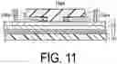 Fig. 12 - Display device with a common function layer separated into a display side and a through-hole side