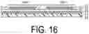 Fig. 17 - Display device with a common function layer separated into a display side and a through-hole side