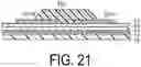 Fig. 22 - Display device with a common function layer separated into a display side and a through-hole side