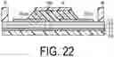 Fig. 23 - Display device with a common function layer separated into a display side and a through-hole side