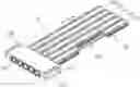 Fig. 01 - Compact protective cable conduit for clean room applications and encasing unit and arrangement with support chain for same