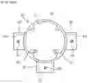 Fig. 11 - DOUBLE-SIDED OPEN-TYPE CONDUIT BOX FOR WIRING ELECTRIC WIRES