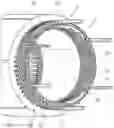 Fig. 01 - Stator for a rotating electrical machine