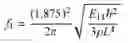 Fig. 13 - Piezoelectric transducer for tympanic membrane
