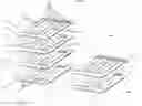 Fig. 01 - Vertically stackable, laterally extendable merchandise display system