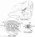 Fig. 133 - VERTEBRAL JOINT IMPLANTS AND DELIVERY TOOLS