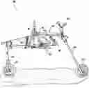 Fig. 01 - Apparatus allowing a user to make leaping strides while walking or running