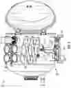 Fig. 03 - Condensate separator system for vacuum microwave dehydrators