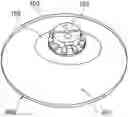 Fig. 01 - Method for assisting a user in applying an adhesive label to the surface of an ophthalmic lens with an initial contour prior to an edge grinding operation, and device for implementing the method