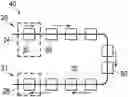 Fig. 01 - Continuously moving line for making composite laminate parts