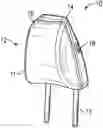 Fig. 01 - HEADREST ASSEMBLY WITH SLIDABLE RATCHET MECHANISM