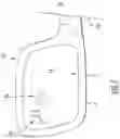 Fig. 02 - Vehicular exterior mirror system with blind spot indicator