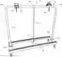 Fig. 01 - Device for removing, storing and installing removable vehicle doors and method of use