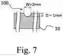 Fig. 09 - Medical device having space for assisting in embedding of bio sample in embedding material